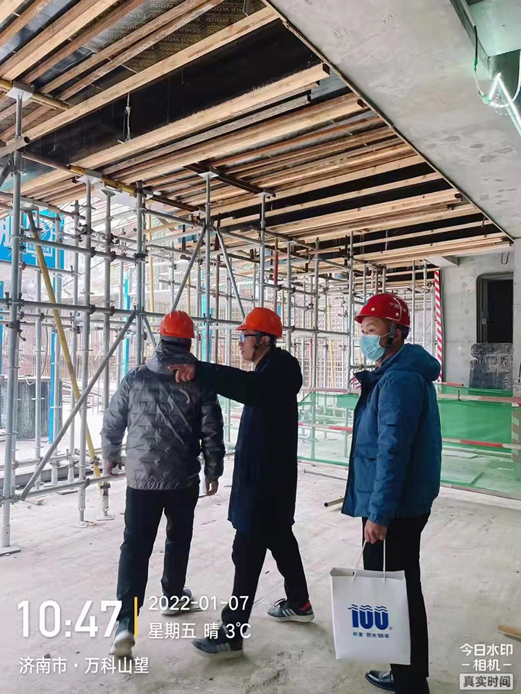 結構自防水技術現(xiàn)場