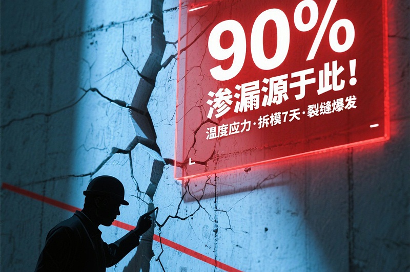 100萬懸賞！全國征集混凝土抗裂難題工程，終結(jié)溫度裂縫時代！
